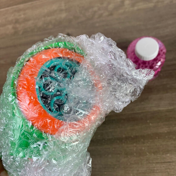 Automatic Bubble Gun with 2 Bottles Bubble Solutions for Kids Summer Toys - Picture 4 of 11